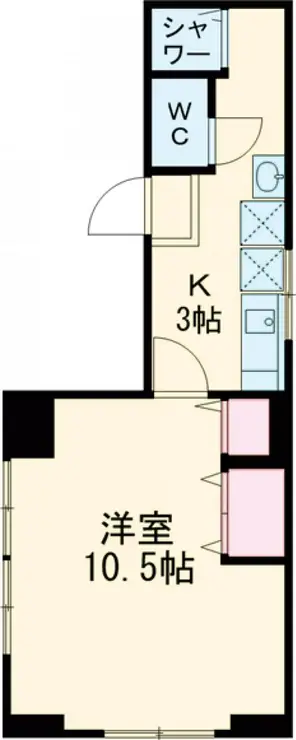 ニュー池尻マンション 5階階 間取り