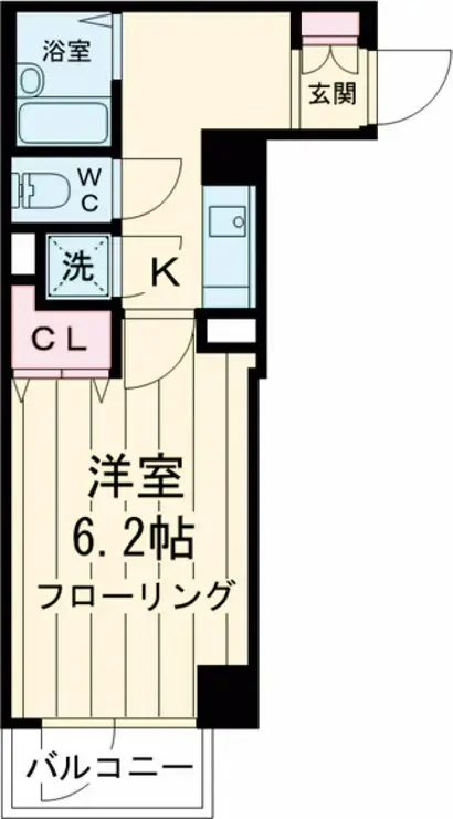 ヴォーガコルテ世田谷上町 1階階 間取り