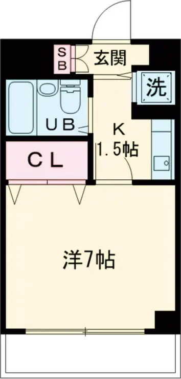 碑文谷壱番館 4階階 間取り