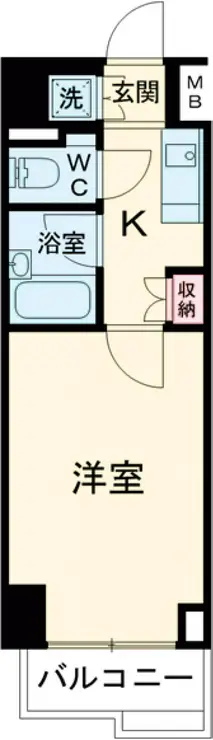 ルーブル練馬弐番館 8階階 間取り