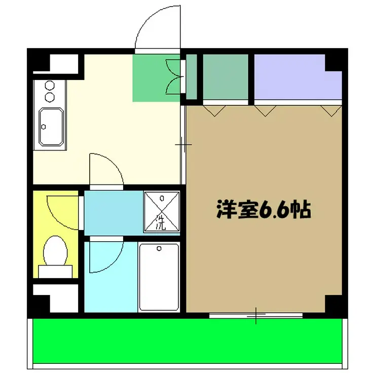 エクセレンス 4階階 間取り