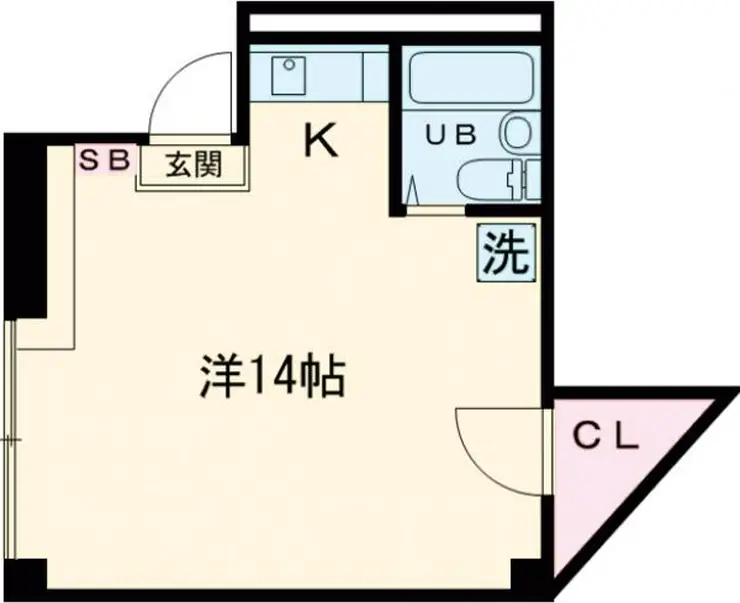 シャルレ早稲田 -1階階 間取り