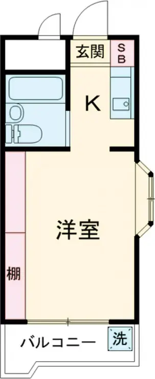 ユースフル千歳烏山 3階階 間取り