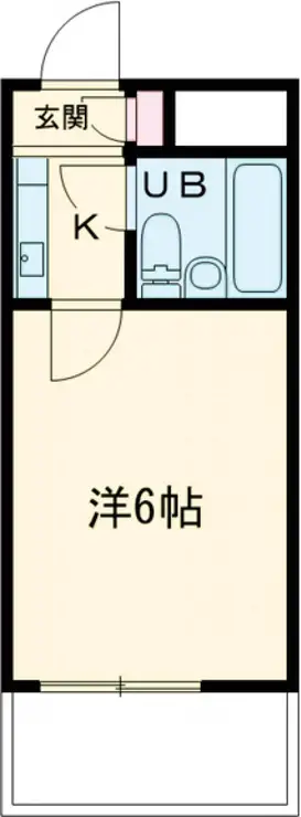 KBC堀切 4階階 間取り