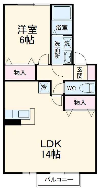 SAKURAレジデンス 2階階 間取り