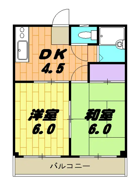第一福寿ビル 2階階 間取り