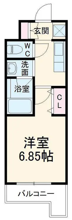 タウンハウス日吉K 1階階 間取り