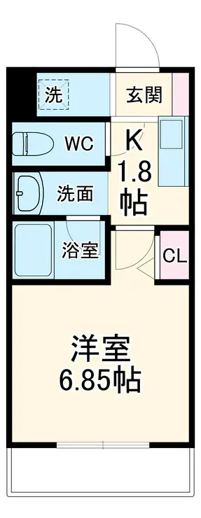 タウンハウス日吉K 3階階 間取り