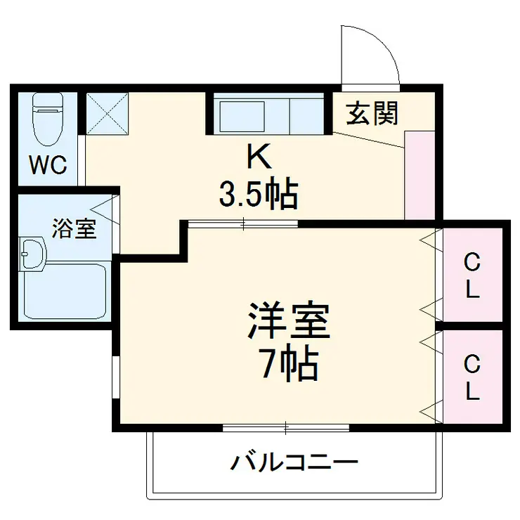 プロヴァンス日吉 2階階 間取り
