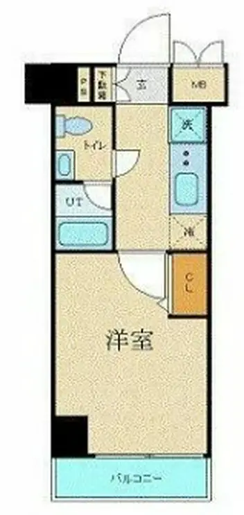プレール・ドゥーク早稲田II 9階階 間取り