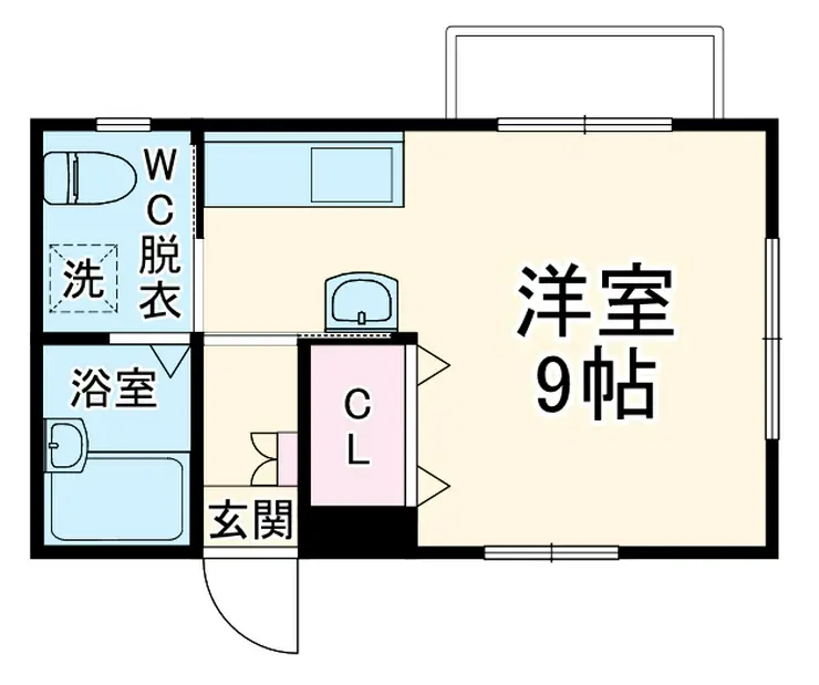光陽ハイツ 1階階 間取り