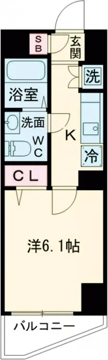 ブライズ高井戸 2階階 間取り