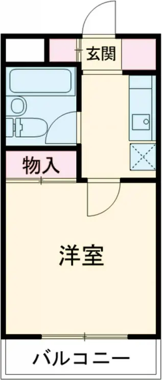サンハイム成増 1階階 間取り