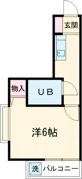 カーザ・フローラ 1階階 間取り