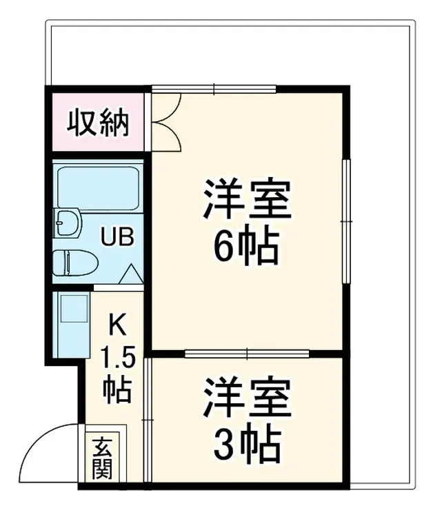 ボーテ日吉SUN 3階階 間取り