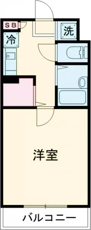 サンテミリオン千歳烏山 4階階 間取り