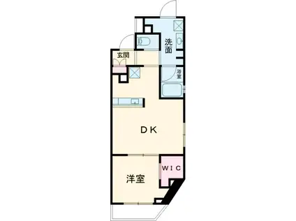 B CITY APARTMENT SUGINAMI TAKA(1LDK/8階)の間取り写真