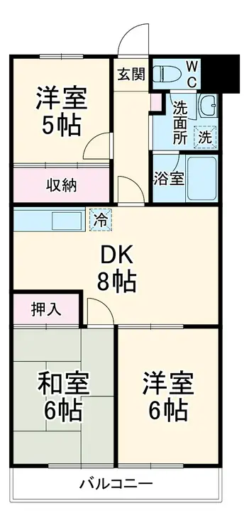 エビデンス上尾 1階階 間取り