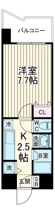 イストアール 4階階 間取り