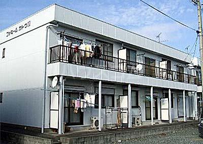 ファミールカトウⅢ(2DK/1階)の外観写真