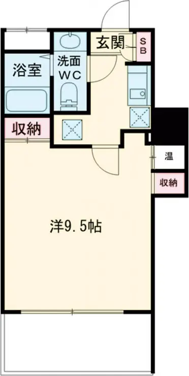 アーバンフラッツ池袋プレミアム 23階階 間取り