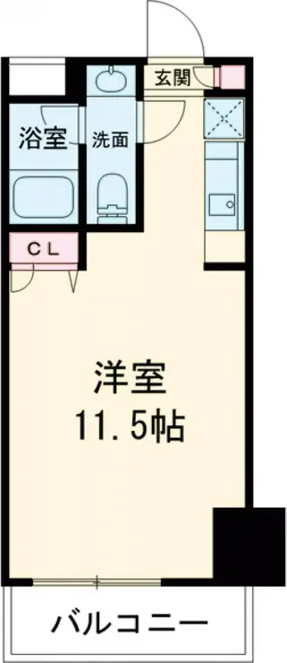 アーバンフラッツ池袋プレミアム 6階階 間取り