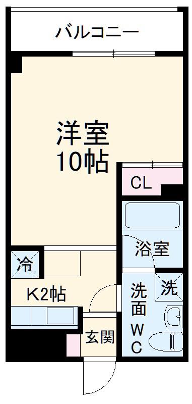 ダイワティアラ村上駅前マンションⅡ(1K/1階)の間取り写真