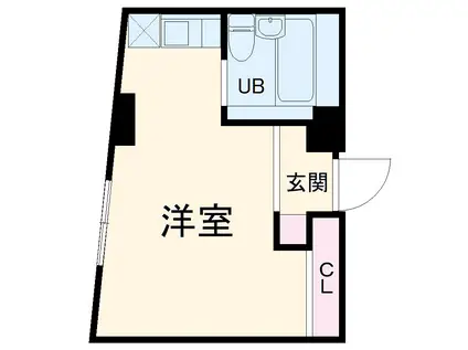 ザ・グラン西千葉(ワンルーム/3階)の間取り写真