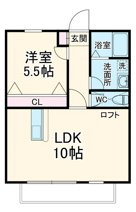 フォレスト 2階階 間取り