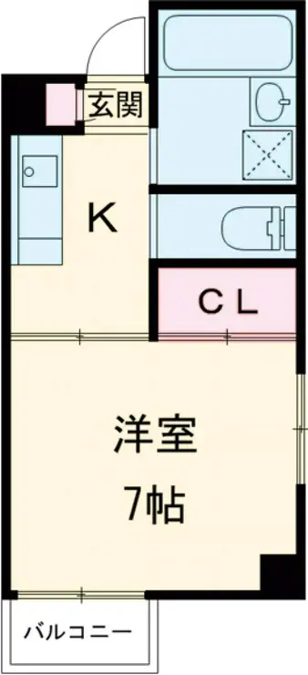 フェリエ西池袋相馬 4階階 間取り
