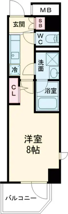 PREMIUM CUBE 池袋要町 3階階 間取り