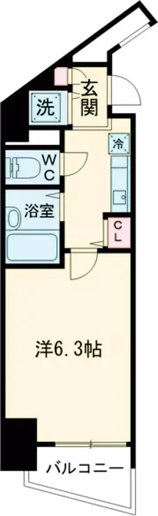 グランヴァン池袋西 4階階 間取り