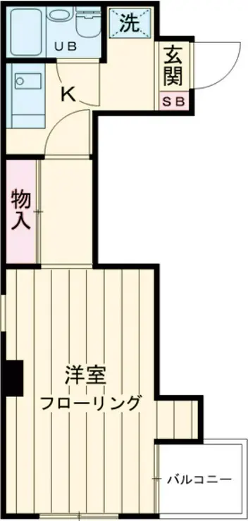 パークパレス綾瀬 5階階 間取り