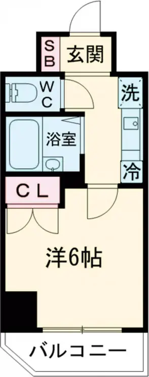 ヴェルト池袋 9階階 間取り