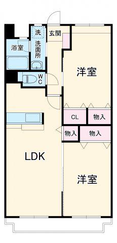 プルミエール(3LDK/3階)の間取り写真