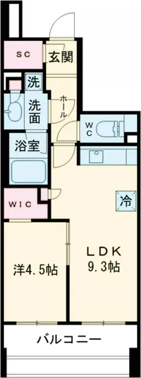パークアクシス大塚 11階階 間取り