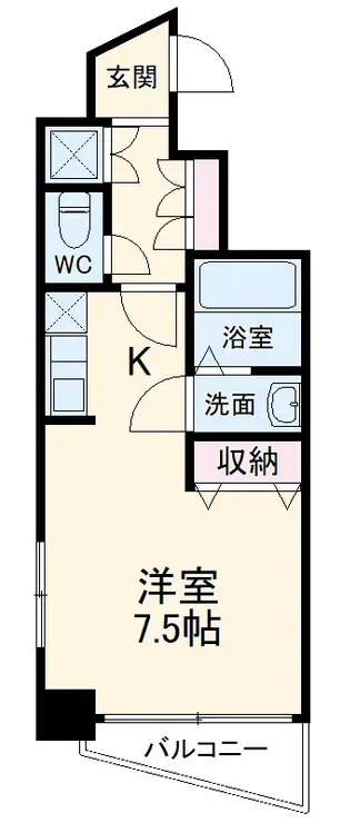 コート八千代台 10階階 間取り
