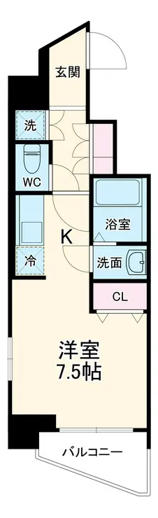 コート八千代台 9階階 間取り
