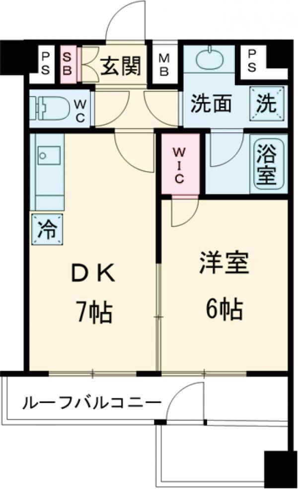 VALORE QUALITA IKEBUKURO(1DK/5階)の間取り写真