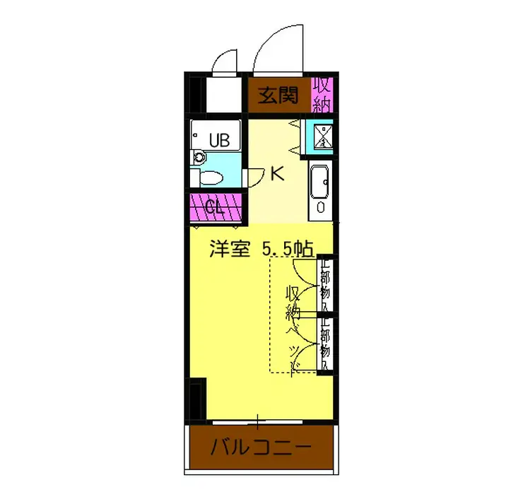 日神パレス鶴間 5階階 間取り