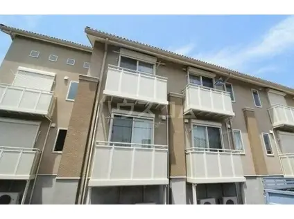 グランディール(1K/2階)の外観写真