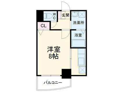 HF丸の内レジデンス(1K/4階)の間取り写真