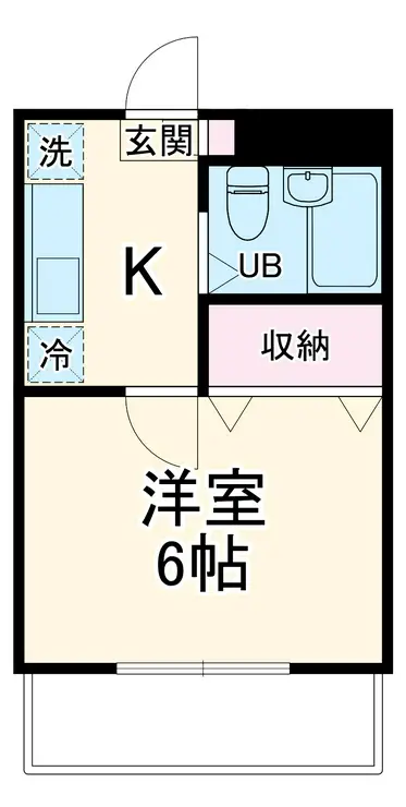 パステルハイツ 3階階 間取り