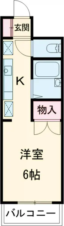 メイプルコート 3階階 間取り