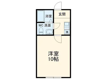 Y&Y大和(1K/3階)の間取り写真