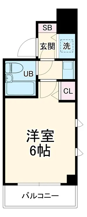 エスケーガーデン 2階階 間取り