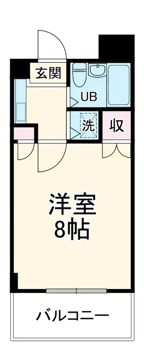 フラッグKK 3階階 間取り