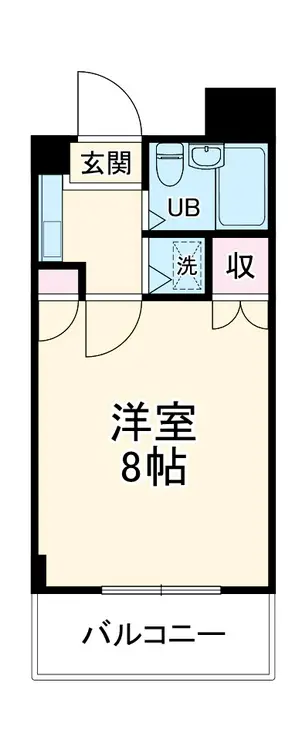 フラッグKK 5階階 間取り