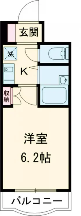 エミネンス聖蹟 2階階 間取り