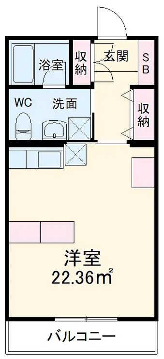 サンホーム瀬谷 2階階 間取り